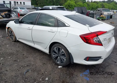 2018 Honda Civic Ex-T z USA, uszkodzony, nr VIN JHMFC1F37JX020679